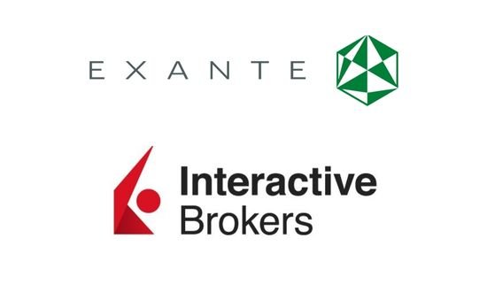 Exante i Interactive Brokers logo