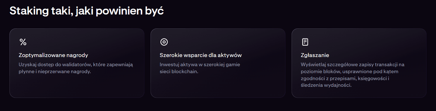 Staking na Kraken