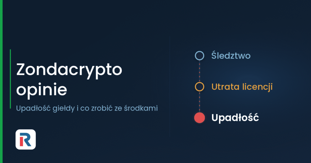 Zondacrypto opinie: upadłość giełdy i co zrobić ze środkami