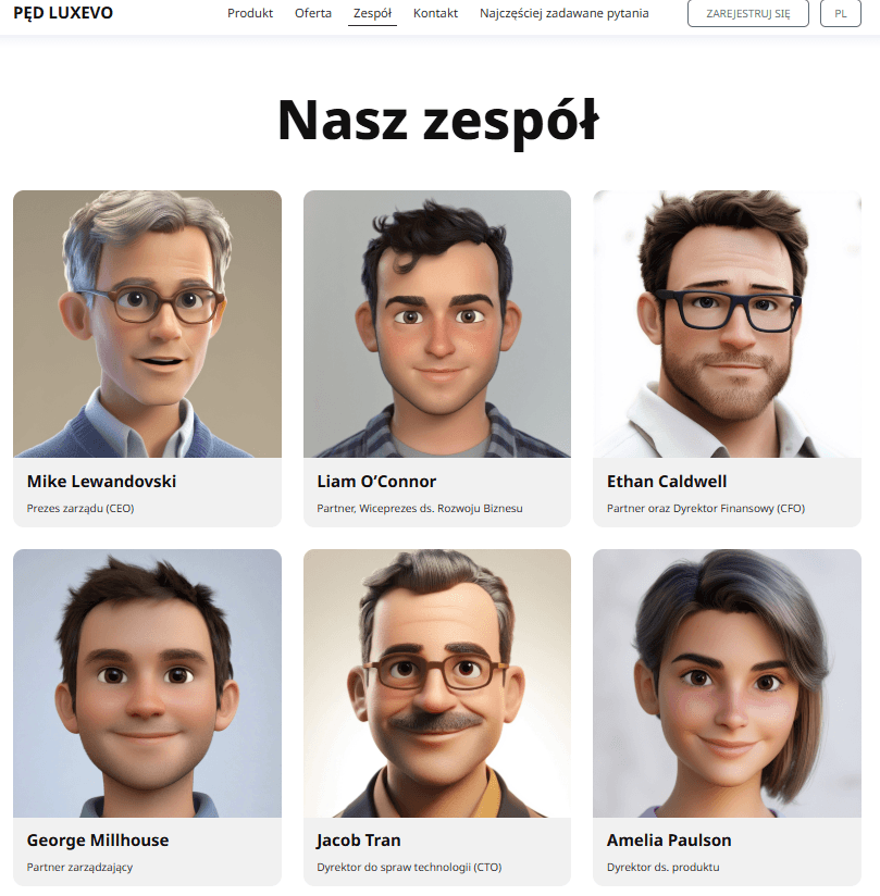 Pęd Luxevo zespół