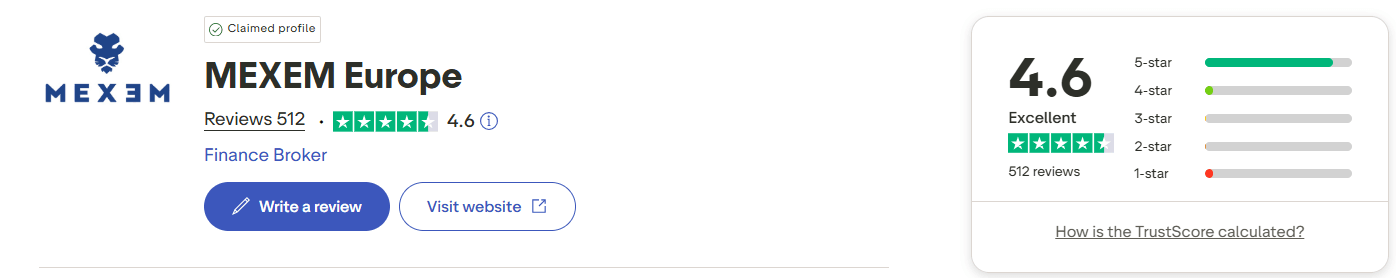 Mexem opinie trustpilot